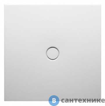 картинка Душевой поддон Bette BetteFloor 5941-000 AS 100х100 сталь, без ножек и сифона