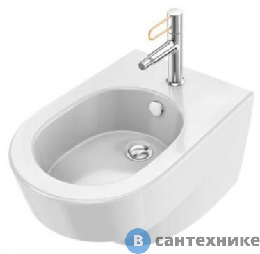 картинка Биде подвесное Jacob Delafon ODEON RIVE GAUCHE EMG0002-00 /36,2х54/ (белый)