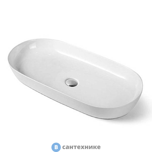 Раковина Vincea VBS-114, 800*400*135, накладная, белый