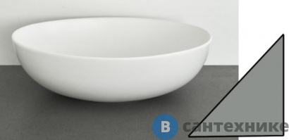 картинка Раковина Cielo BAECO BR Le Bacinelle Era-Eco овальная, без отверстия для смес., цв. Brina