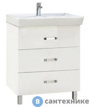 картинка Тумба под раковину Акватон Америна 70 М (1A169001AM010)