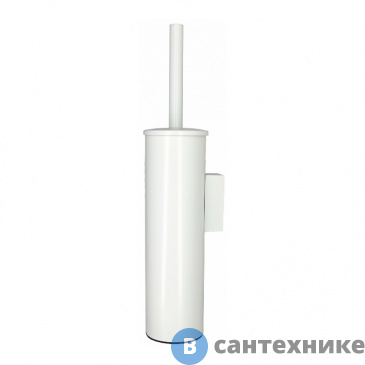 картинка Щетка WasserKRAFT K-1087 WHITE для унитаза подвесная