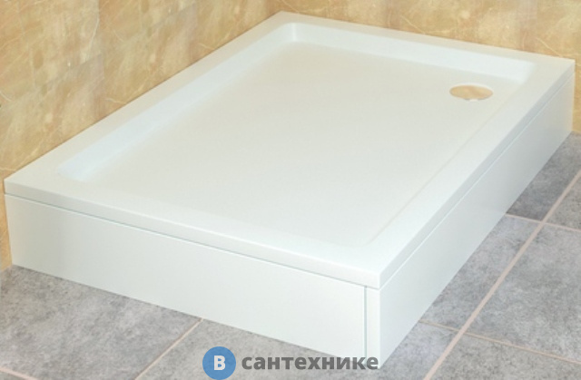 Душевой поддон RGW STYLE /прямоуг (FW5-8) 80*120*5 h22 (16180282-11), без сифона