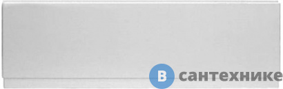 картинка Фронтальная панель Jacob Delafon E057RU-00 ODEON UP /160x75/ (белый)