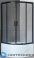 картинка Душевой уголок Royal Bath RB 90BK-T-BL 900x900x2000 (прозрачное) (RB90BK-T-BL)