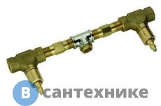 Внутренняя часть смесителя CISAL на 3 отверстия из стены для раковины (ZA03351004)