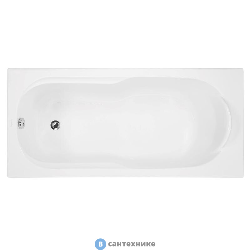 Ванна акриловая VagnerPlast NYMFA 160*70*38 BIANCO (VPBA167NYM2E-04)