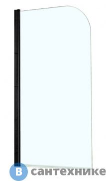 картинка Душевая шторка AZARIO MERRIT AZ-NF6211 700*1500, , стекло прозр 5 мм. профиль чёрный (AZ-NF6211 700 BLACK)