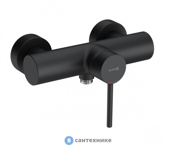 Смеситель Kludi BOZZ 388313976 для душа, черный мат.
