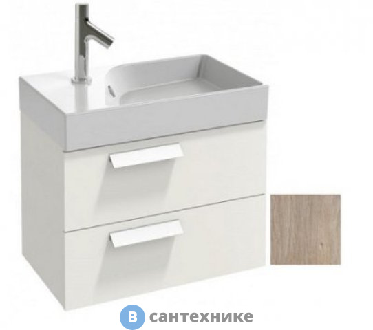 Тумба под раковину Jacob Delafon RYTHMIK EB1300-E10 квебекский дуб (59,5х36х42,4)