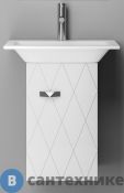 Тумба под раковину SMILE Торус 50, цв. белый 9003, правая