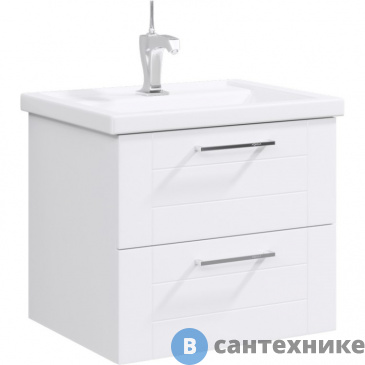 картинка Тумба под раковину Aqwella MANCHESTER 64 MAN01062 (подвесная, белый)
