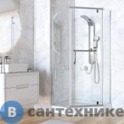 Душевой уголок Taliente TA-08083-1CP 80х80 стекло прозрачное 6 мм, без поддона