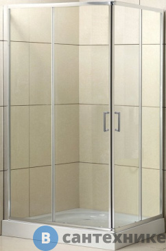 картинка Душевой уголок BelBagno UNO-195-AH-2-120/80-P-Cr без поддона