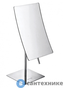 картинка Зеркало WasserKRAFT K-1006 с 3-х кратным увеличением, нержавеющая сталь AISI 304, латунь, хромоникелевое покрытие