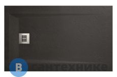 Душевой поддон Sanitana ROCKS SP3014B0320100560 1200х800 черный