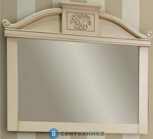 Зеркало BelBagno BB45S/PBA (990x830) Bianco Antico
