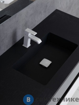 картинка Столешница Cezares из HPL материала 100x46 CADRO-100-HPL-NRM Nero Magma (100x46x1,3)