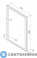 картинка Зеркало CONTINENT Frame Black LED 600х800 (ЗЛП948)