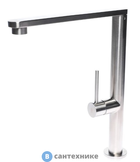 Смеситель Orange Steel M99-000ni однозахватный для кухни, сталь