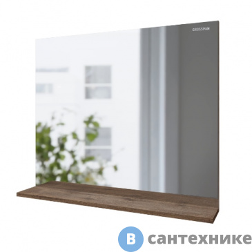 картинка Зеркало Grossman ТЕНЗА-85 см с полкой веллингтон