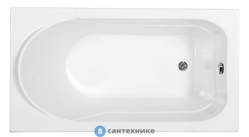 Акриловая ванна Aquanet WEST 120*70 к/с68 (205558)