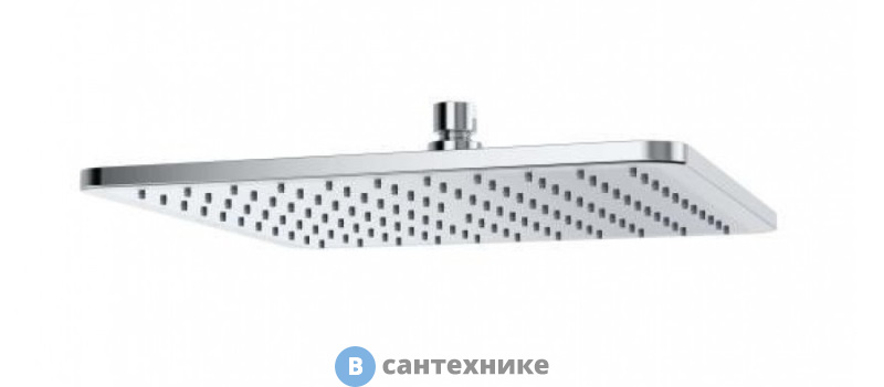 Верхний душ Kludi A-QA 6453005-00 квадратный, плоский, 300 мм