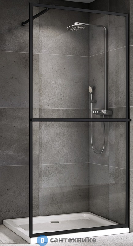 Душевая перегородка ABBER Immer Offen AG60120B8 120*200