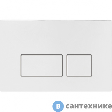 картинка Клавиша смыва BelBagno BB042BL, белая глянцевая