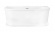 Акриловая ванна BelBagno BB408-1500-800 1500x800x600