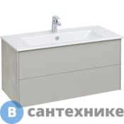 Тумба с раковиной Акватон Сохо 100 Слэйт /Элина 100/ (1A2582K1AJ9A0)