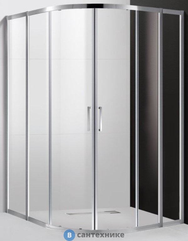 Душевой уголок Cezares MOLVENO-R-22-100+30-C-Cr-IV без поддона