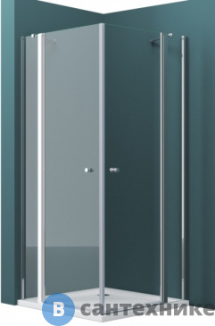 картинка Душевой уголок BelBagno ETNA-AH-22-80/100-C-Cr без поддона