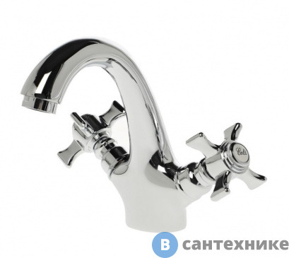 картинка Смеситель Agger Retro-X A1702100 двухзахватный для раковины