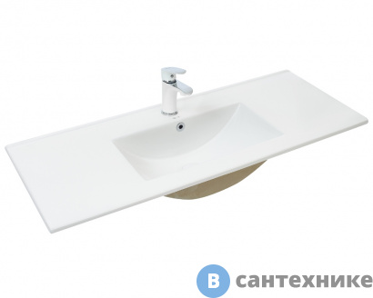 картинка Раковина WELTWASSER DEILBACH 7517-100 врезная (1015х395х175)