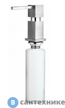 картинка Диспенсер Flortek КВАДРО FK нержавейка (QUADRO FK, Stainless steel) (704.726.FK.900)