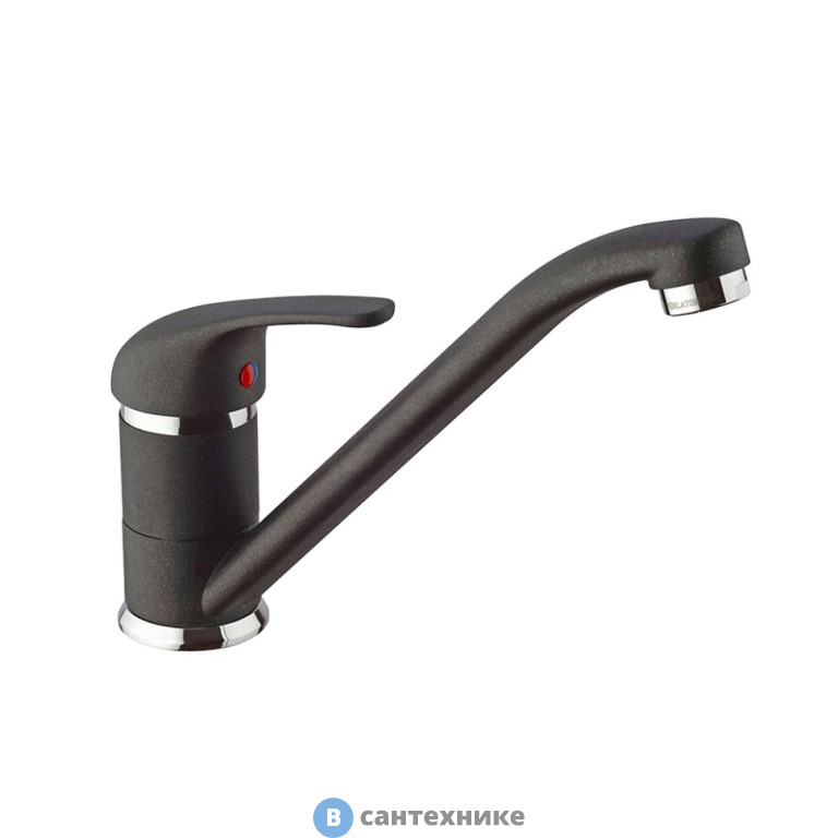 Смеситель Paini Jolly 6944573Z1KM для кухни, metallic black