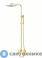картинка Душевая стойка BelBagno LUCE LUC-VSCM-ORO со смесителем для ванны, верхним и ручным душем, золото