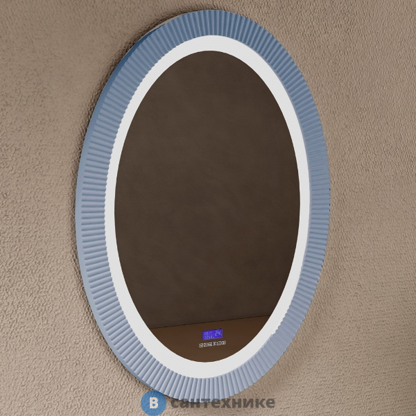 Зеркало ABBER Stein AS6601Blau с подсветкой 60х80