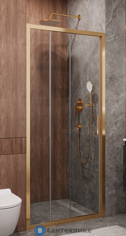 Душевая дверь CEZARES MOLVENO-BF-3-90-C-BORO-IV