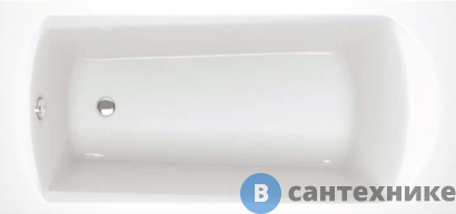 картинка Акриловая ванна Ravak DOMINO 170х75 (C631000000)
