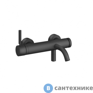 картинка Смеситель Dornbracht Meta 33.200.660.33 для ванны и душа, чёрный матовый