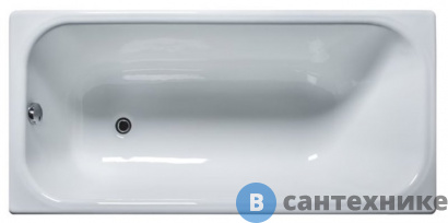 картинка Ванна чугунная Универсал Ностальжи 150х70 (Новокузнецк) с ножками