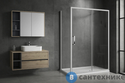 картинка Душевой уголок Royal Bath ACCORD RB 7100HPS-T-ST 100x70x200 (прозрачное) (RB7100HPS-T-ST)