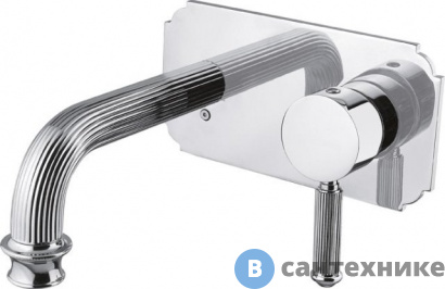 картинка Смеситель Cezares OLIMP-BLSM2-01-L встраиваемый для раковины однорычажный, хром