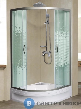 картинка Душевое ограждение МОНОМАХ ДУ 70/180 МЗ с поддоном