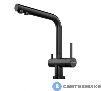 картинка Смеситель OMOIKIRI Nagano-GM вороненая сталь (4994179)