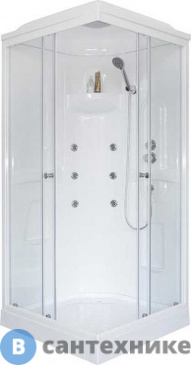 картинка Душевая кабина Royal Bath RB 80HP2-T 800x800x2170 (прозрачное)