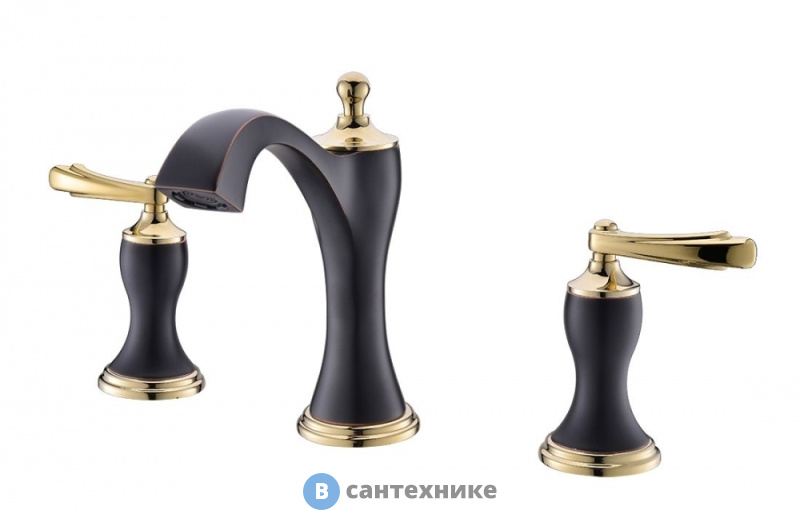 Смеситель Timo Unari 7511/04Y black-antique