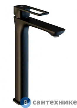 картинка Смеситель IDDIS Slide SLIBL01i01 для настольного умывальника, чёрный матовый